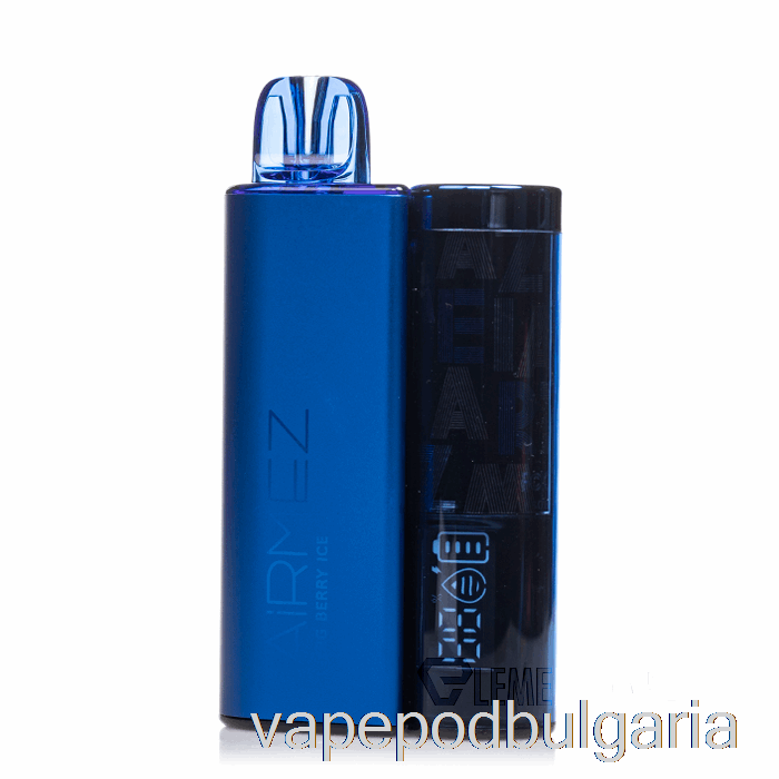Vape Течности Airmez 10000 за еднократна употреба Nrg горски лед